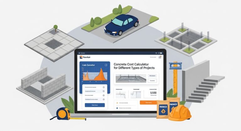 Concrete Cost Calculator for Different Types of Projects