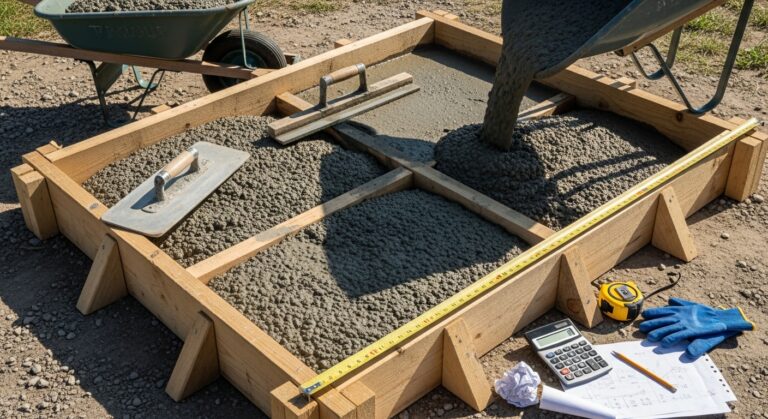 DIY concrete project